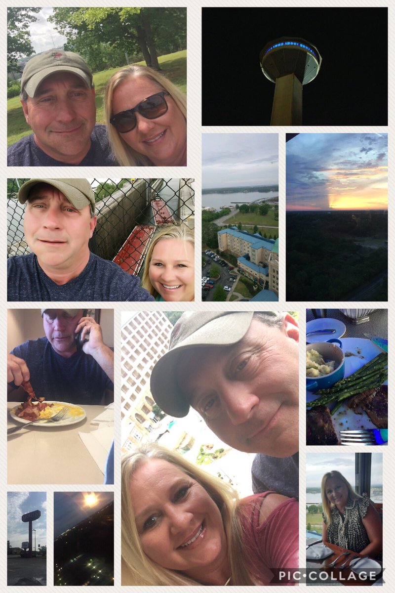 alishapic's tweet photo. Pat's 50th🎉 #surprise #shoneys #florence #Marriott #shopping #tennesseeriver #360grill #rotatingrestaurant https://t.co/bRhOBByQWw