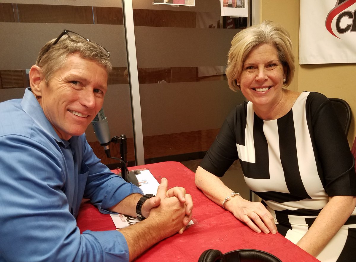 AZpoliticalwife's tweet photo. Thank you Power Politics! Had a great time sharing my message of kids and teachers first. @Tracy4AzKids https://t.co/9qhxDusx1H