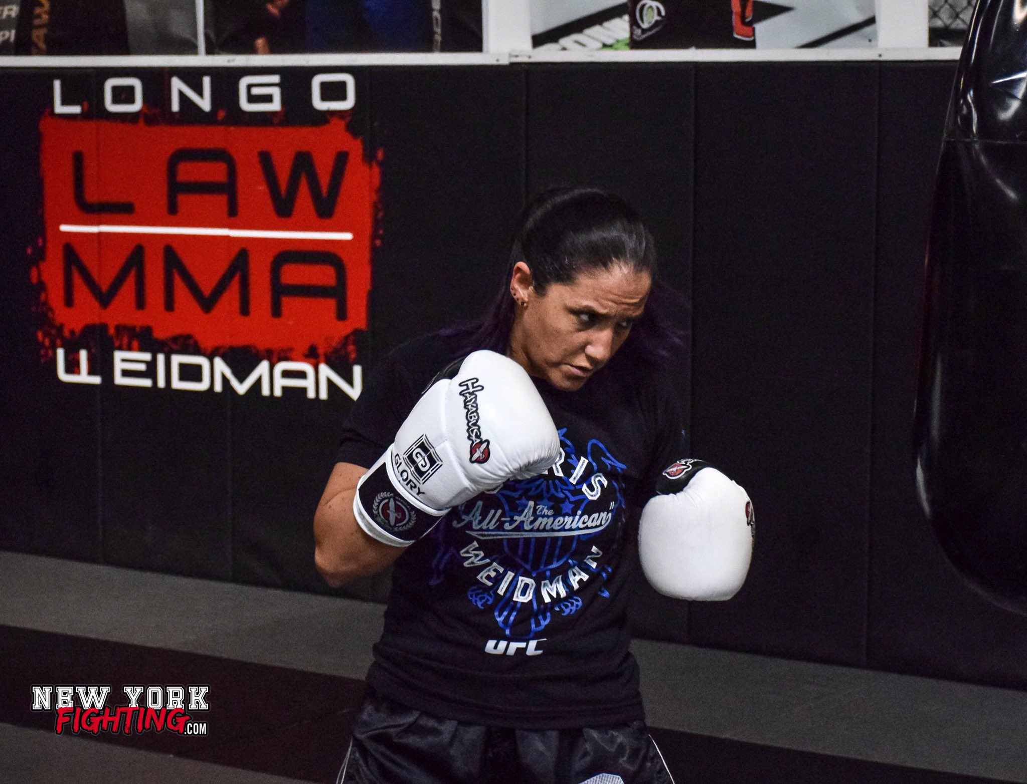 New York Fighting on Twitter: "Road to Glory @bxrgrl18 prepares for her ...