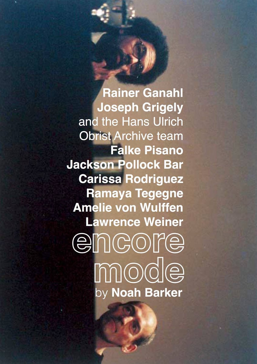 encore mode | curated by Noah Barker
Opening April 29, 12-4pm.