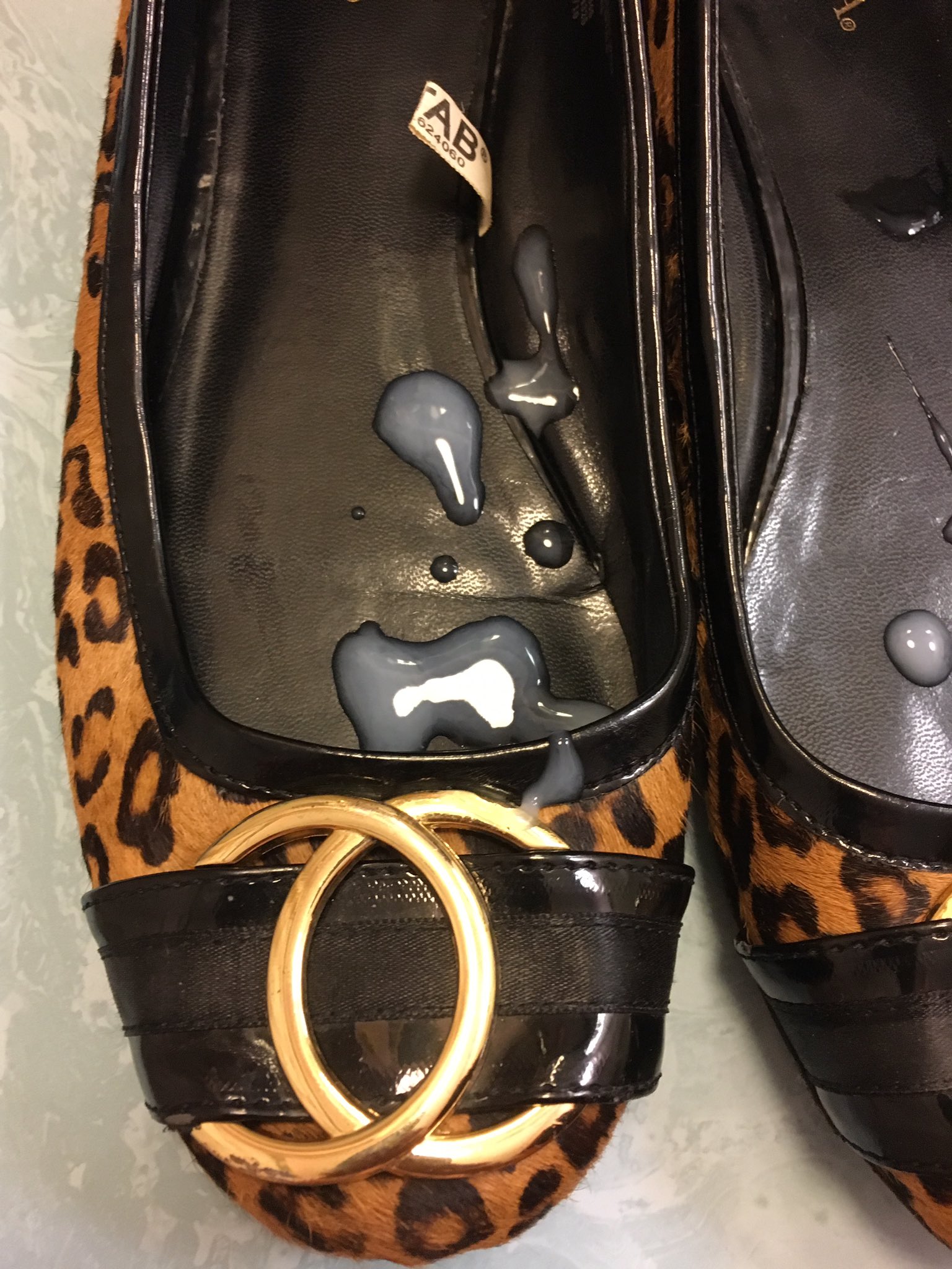 Merona leopard shop flats