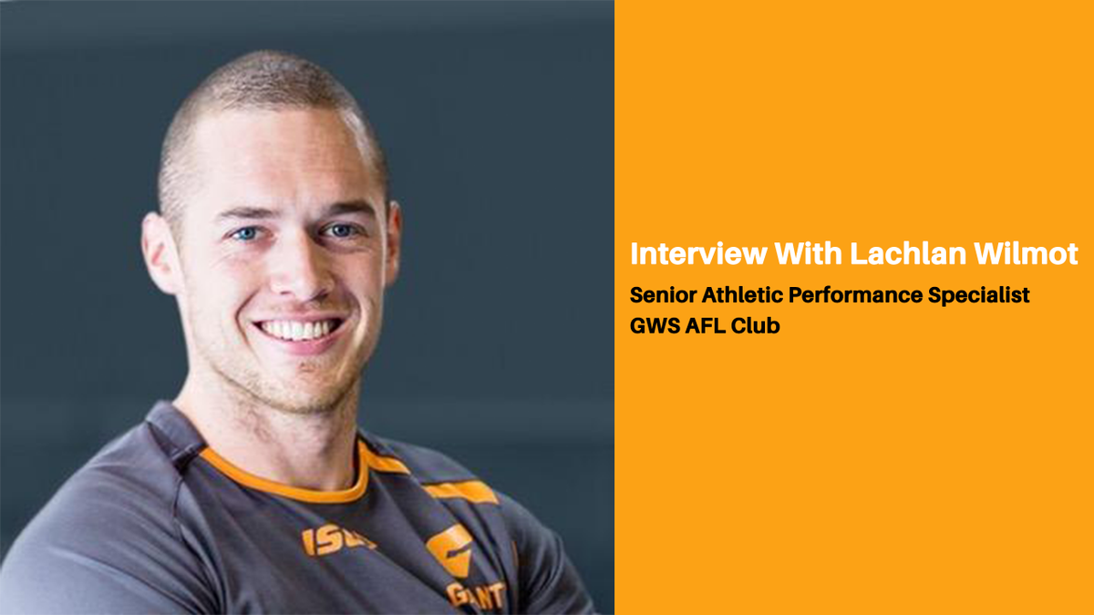 FITCollege's tweet photo. NEW FIT College Article: Interview with Lachlan Wilmot who is the Senior Athletic Performance Coach at the #GWS Giants #AFL Club 🏈 👍 https://t.co/oKErrAFvcx