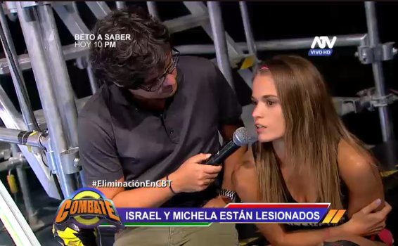 Combate_ATV's tweet photo. ¡Difícil momento para @mikkielias? Participa del programa con el HT #EliminaciónEnCBT https://t.co/mtNe2JXKLU https://t.co/aIM9bZCr1N