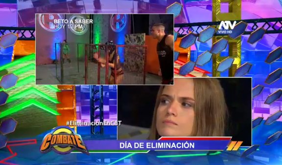 Combate_ATV's tweet photo. Una lesión podría alejar a Michela de la competencia ¿Qué opinas, combatelover? #EliminaciónEnCBT https://t.co/mtNe2JXKLU https://t.co/HiVk6TFAF4