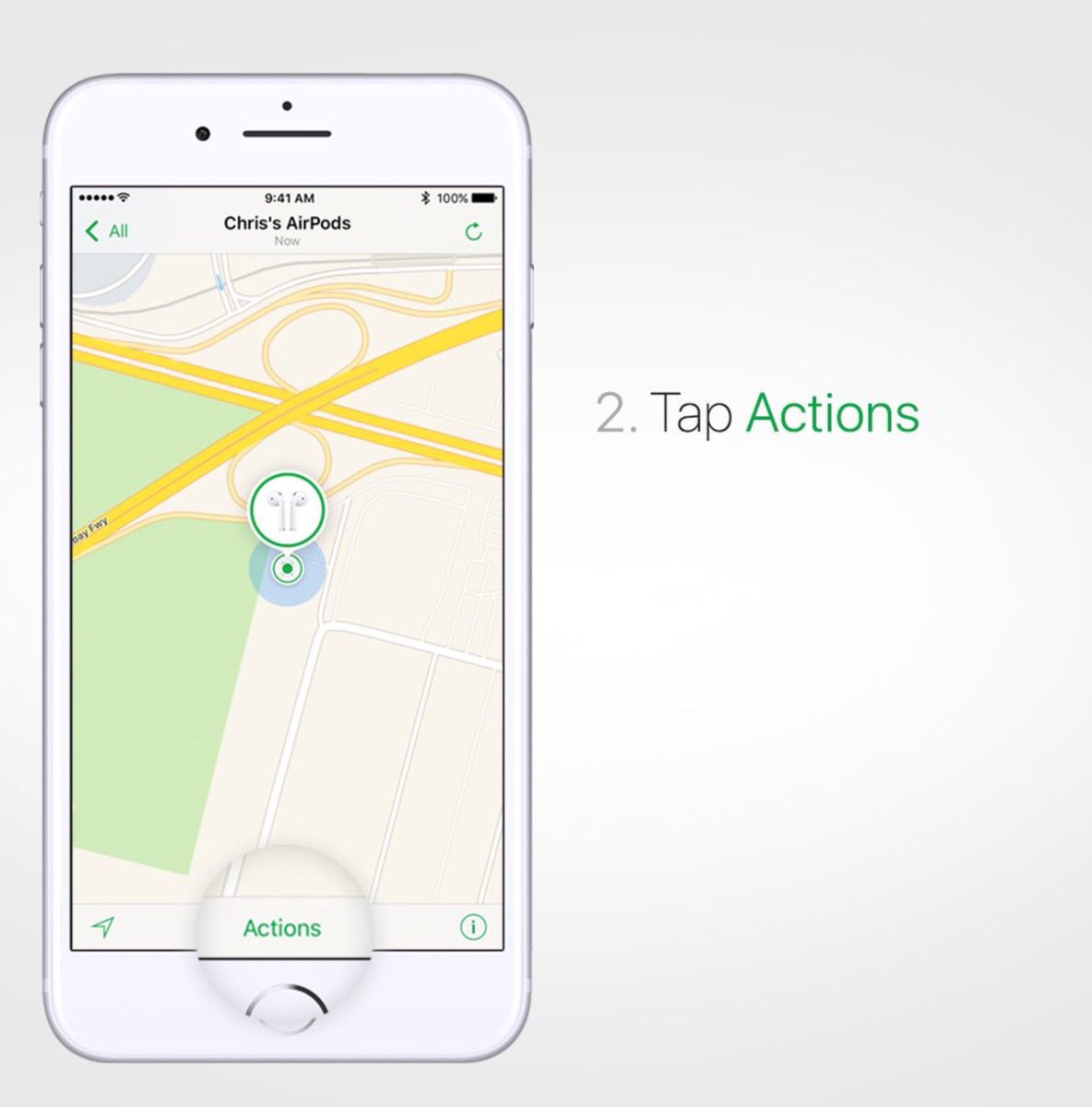 _iOSHelp_'s tweet image. Ever lost your AirPods? Now you can conveniently find them with the Find My iPhone app on iOS 10.3!
Source: @AppleSupport