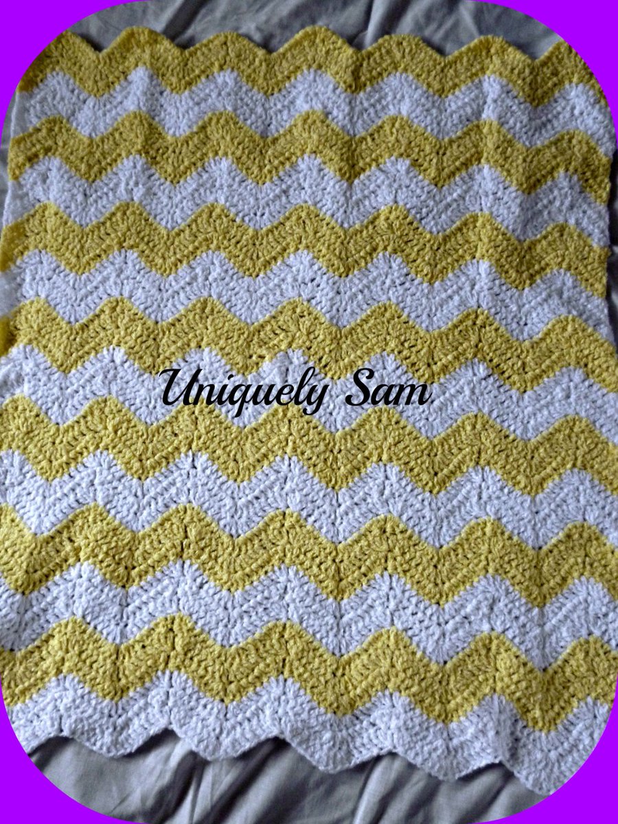 khaosandkismet's tweet photo. plush baby blanket, baby afghan, yellow striped crochet blanket pr… https://t.co/ujcdbPVw60 #UniquelySam #BabyAfghan https://t.co/ooSe0apt2J