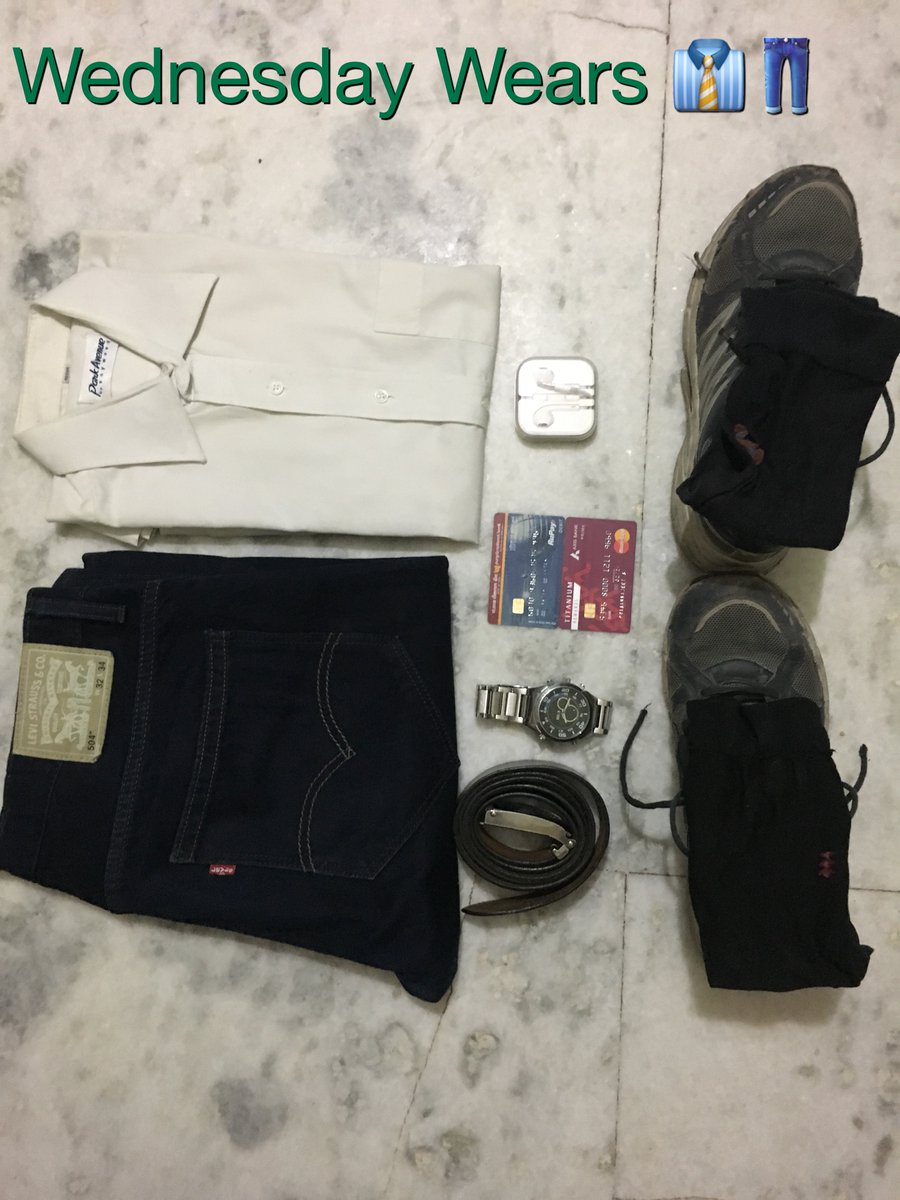 LibrPalestine's tweet photo. #parkavenue #raymond #shirts #levis #jeans #jacknjonesbelt #rootscanada #watches #wrist #spadlingshoes #gocashless #iphone6s #brandobsession https://t.co/z383j73q19