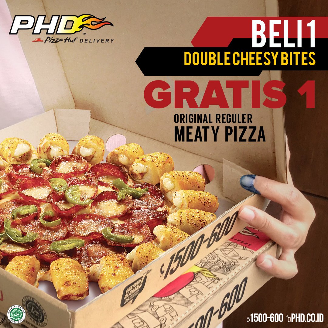 semangkasegar's tweet image. Order pizza delivery yuk, buat yang males keluar rumah. #DiskonPilkada