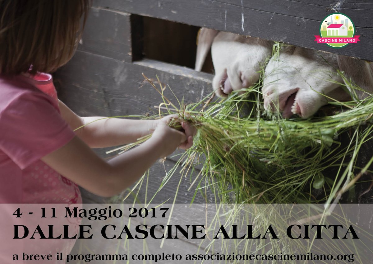 #dallecascineallacittà per #milanofoodcity <a href="/ComuneMi/">Comune di Milano</a> <a href="/ExpoinCitta/">Expo in Città</a>  associazionecascinemilano.org