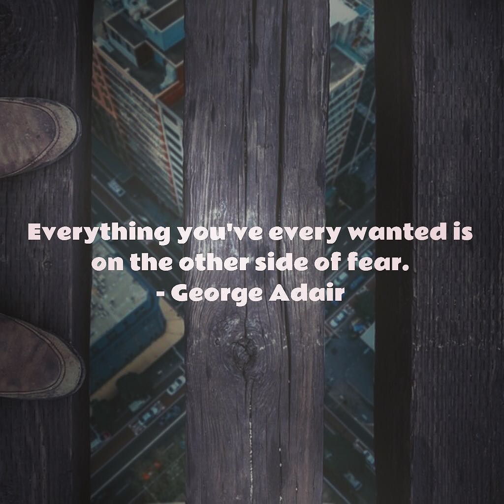 LifeBalanceMCR's tweet photo. Everything you've every wanted is on the other side of fear.⠀
- George Adair #fear #lifebalance #stepforwards #fee… https://t.co/YiwHHxFREZ https://t.co/EnfLkVBqV4