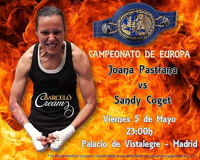 guantesdelobo's tweet photo. Ya tenemos entradas!! No os perdáis a @jpastranabox​​ disputando campeonato de Europa el 5mayo frente a la campeona de Francia Sandy Coget https://t.co/2hhWazSupk