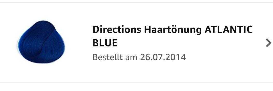 TheEarthkin's tweet photo. Damals, wo ich noch blaue Haare hatte
#MyFirstAmazonOrder #YourFirstAmazonOrder https://t.co/Dq1wSypOno