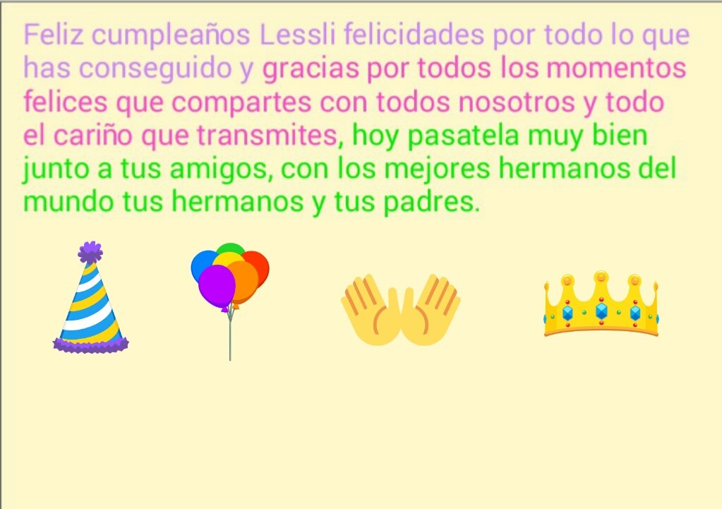 victoralta04's tweet photo. @PPTeamLesslie felicidades ๐๐๐๐๐๐๐๐๐โบ que te la pases muy bien con @PPTeamRafa @PPTeamKaren #HappyBirthdayLesslie #felices22Lesslie https://t.co/ILvQUgW3ni