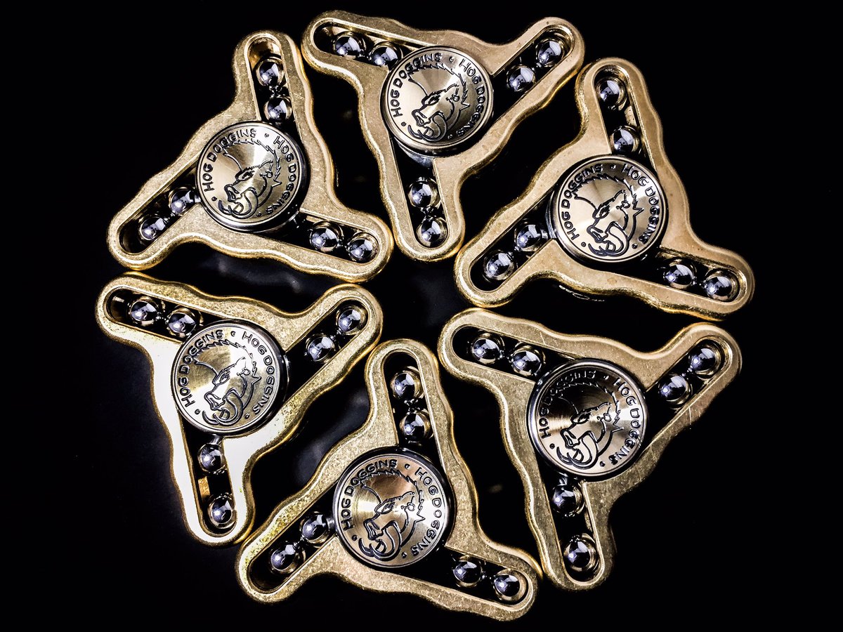 HogDoggins's tweet photo. Triple Hogs headed into the wild! #Spinner #fidgettoy #focustoy https://t.co/Lrkm8r8FIj