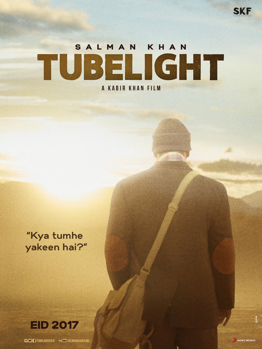 Teaser Poster of Tubelight starring Salman Khan