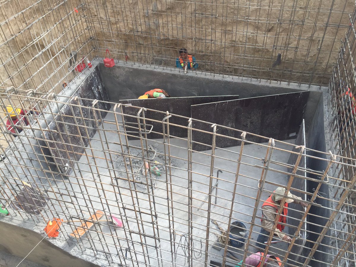 Penetronmty's tweet photo. Cisterna construida en #Concreto con aditivo #penetron Admix y banda hidroexpansible Penebar, #Pretorian #Monterrey #penetronstrong https://t.co/uYRCPCfuVr