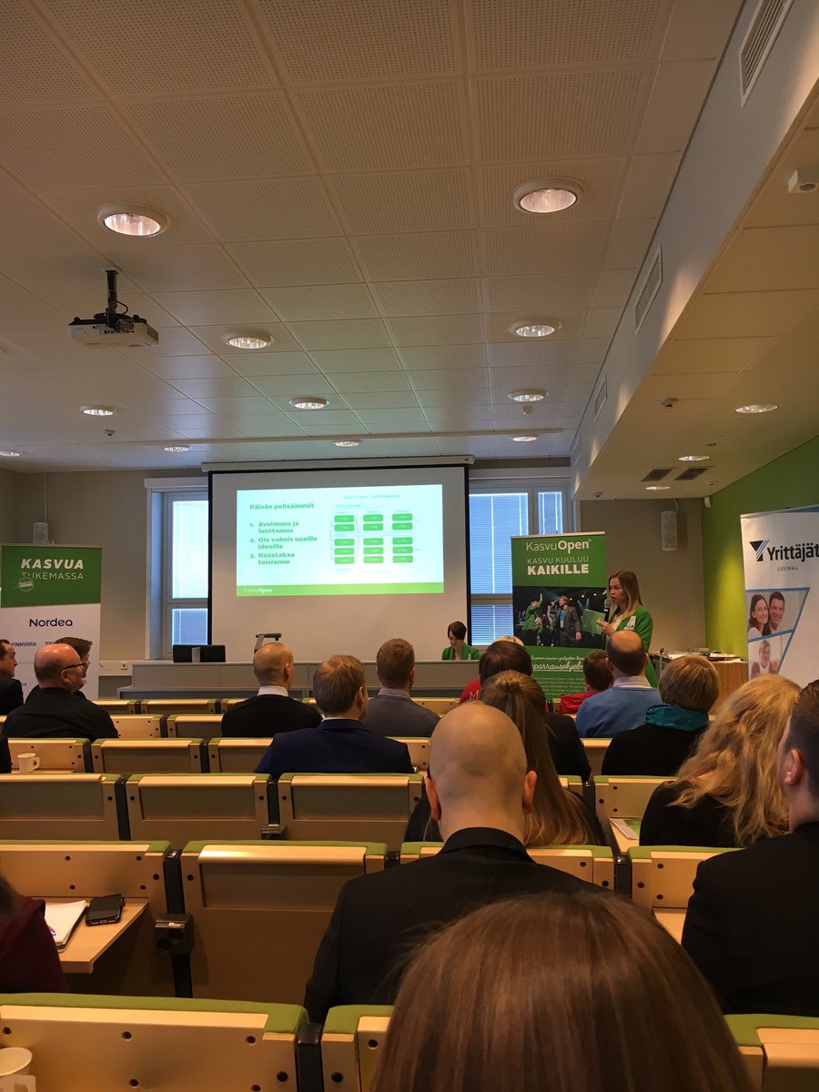 #kasvuopen sparrausta ja uutta potkua!