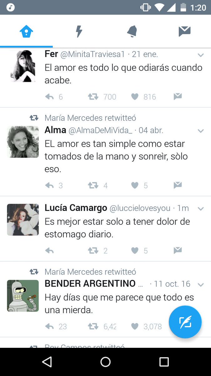aj_fdlc's tweet photo. Tan así mi TL 😑😐 https://t.co/b0GOiqpd3I