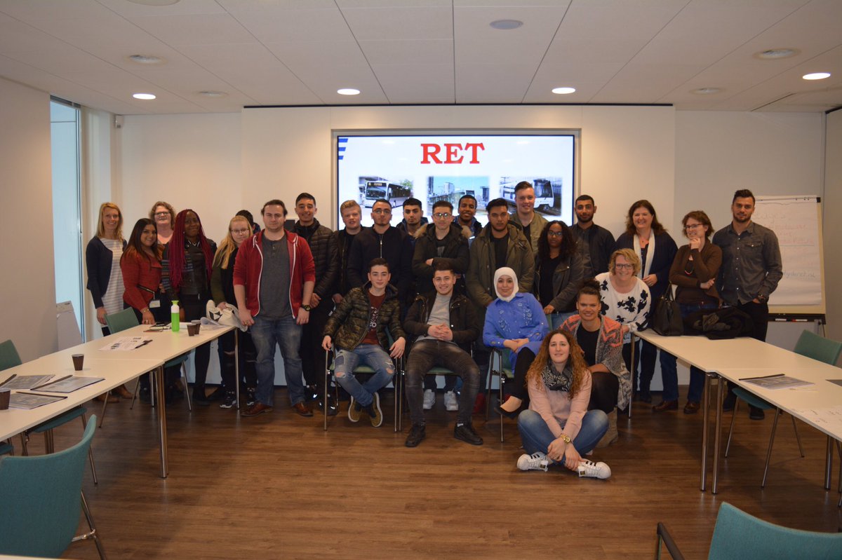#InspiratieTour inspireert ca. 280. @AlbedaCollege talenten I.s.m <a href="/RETRotterdam/">RET</a> <a href="/RMCBV/">RMC</a> <a href="/DeloitteNL/">Deloitte Nederland</a> <a href="/NettStaffTP/">Technisch Personeel</a> <a href="/NettStaff1/">NettStaff</a> @facilicomnl