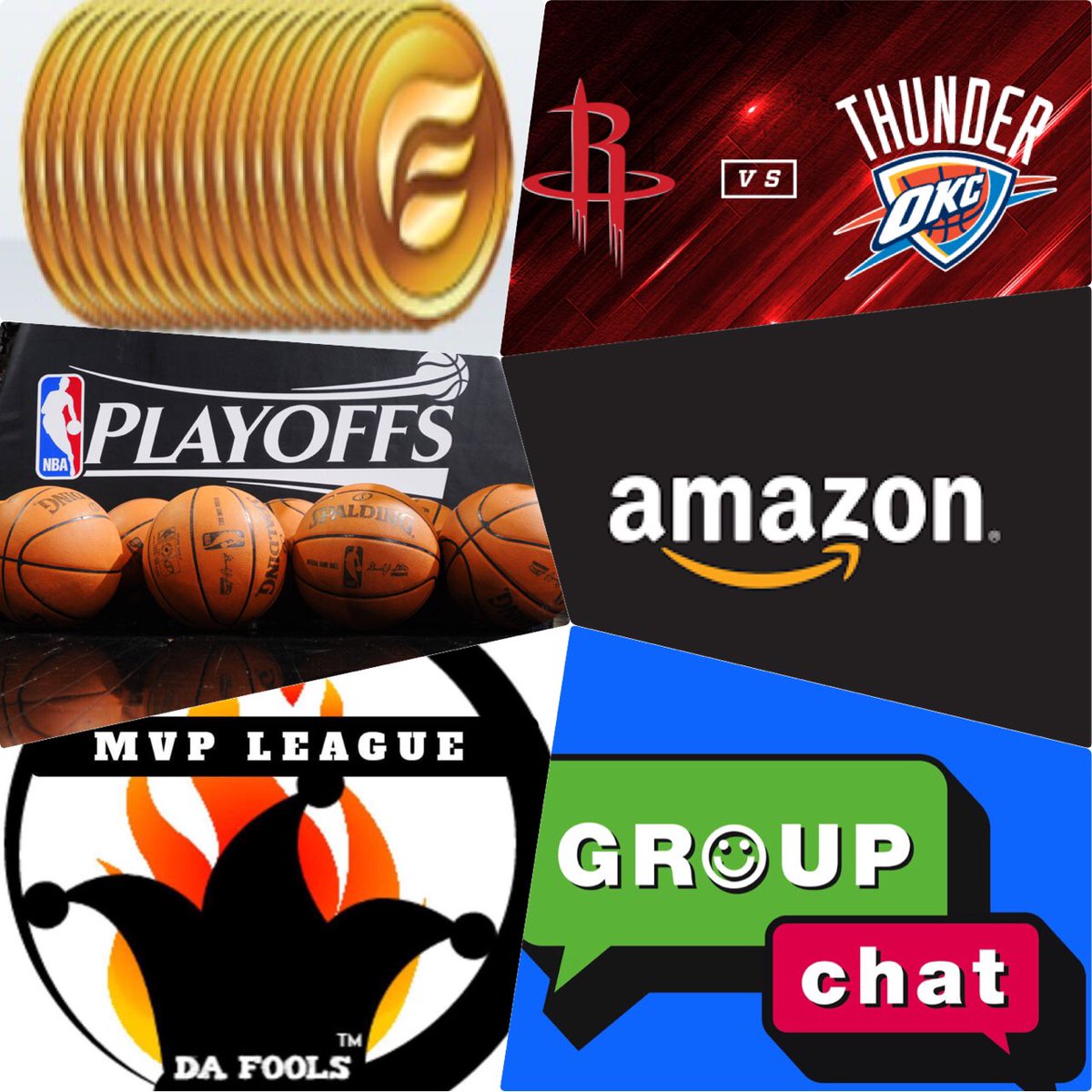 SportsTinabonzz's tweet photo. #DAFOOLS 4/19 OKC vs HOU https://t.co/pQKqasbLLr 2 in-game chat drawings; free tokens; $25 Amazon Card raffle-come hang with the cool kids👊 https://t.co/QD6VFXrkNF