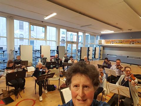 Cally Fiddle Orchestra tweet media