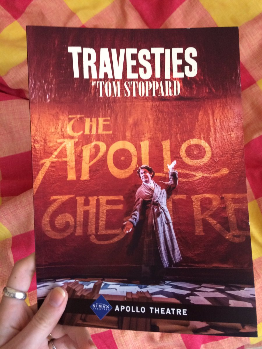 Saw <a href="/TravestiesPlay/">Travesties Play</a> last night thanks to <a href="/TodayTixUK/">TodayTix UK</a> and cannot recommend it enough! So funny and clever 👏🎭