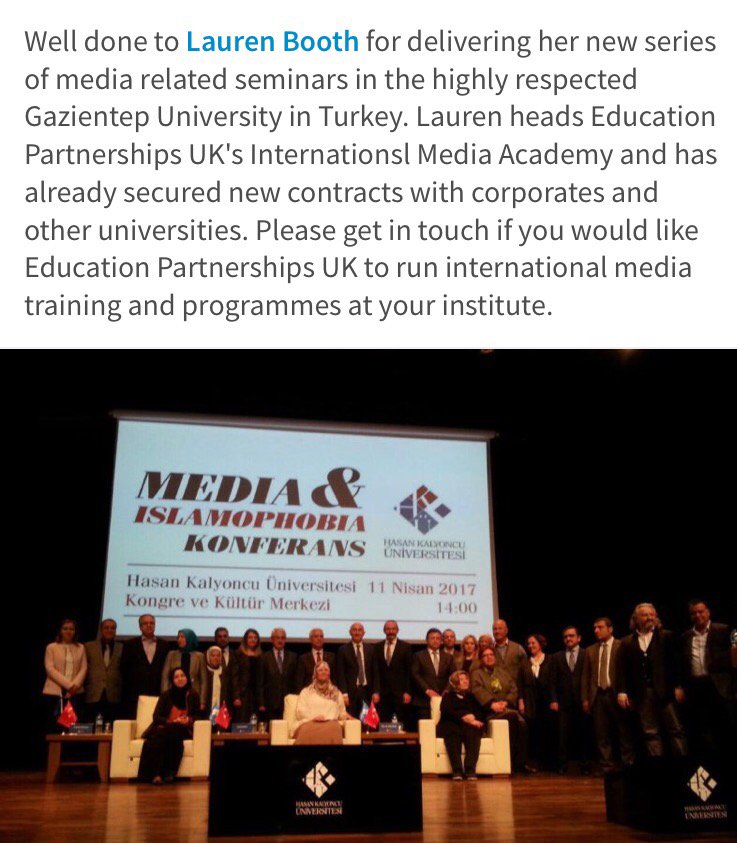 SaeedaEPUK's tweet image. Well done to @LaurenBoothUK who heads EPUK's International Media Academy #difficultquestions #media #mediatraining