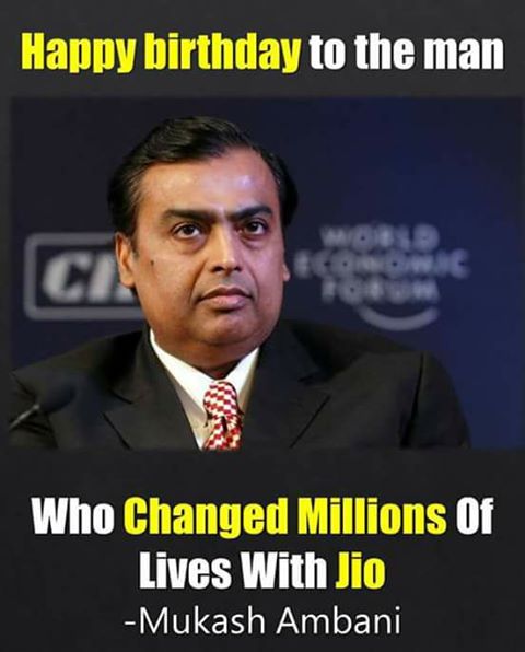 Happy birthday to Mukesh Ambani
Waiting for Happy Birthday Offer    