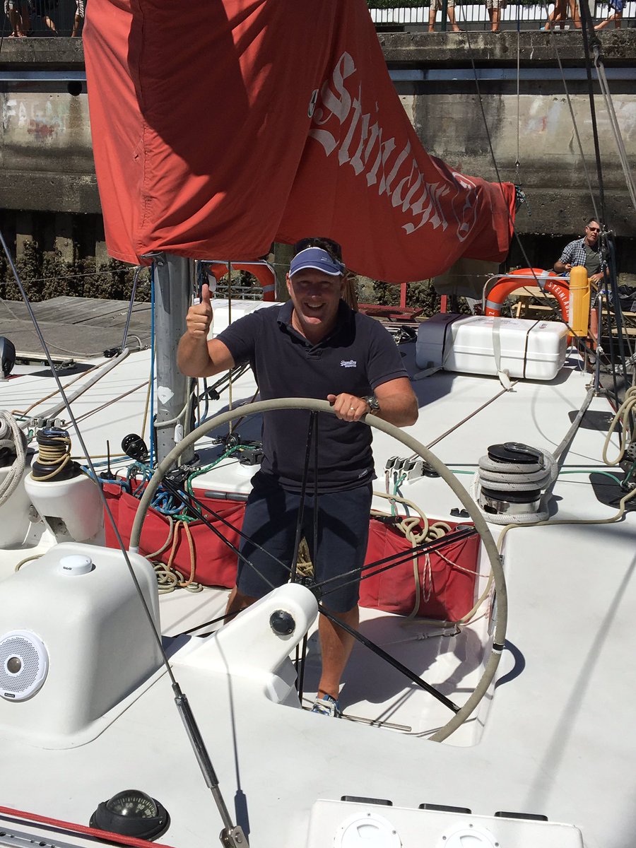 Weekend sailing on Steinlager 2 - reminder how amazing Sir Peter Blake was #innovationaheadofhistime