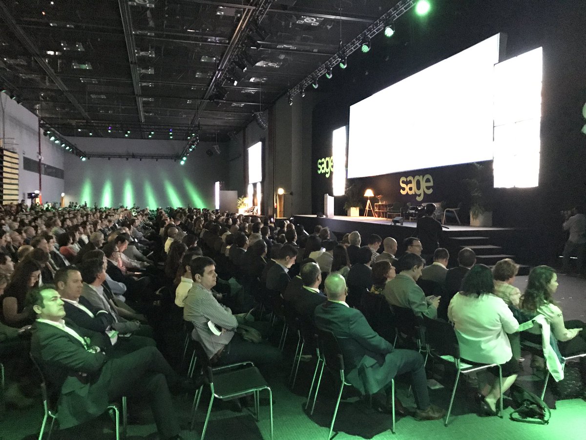 SICOMSL's tweet photo. Sicom en el #SageSummit. #Sage líder mundial del software para empresas pequeñas y medianas. #erp #Tudela #Navarra https://t.co/1y0DT8AArh