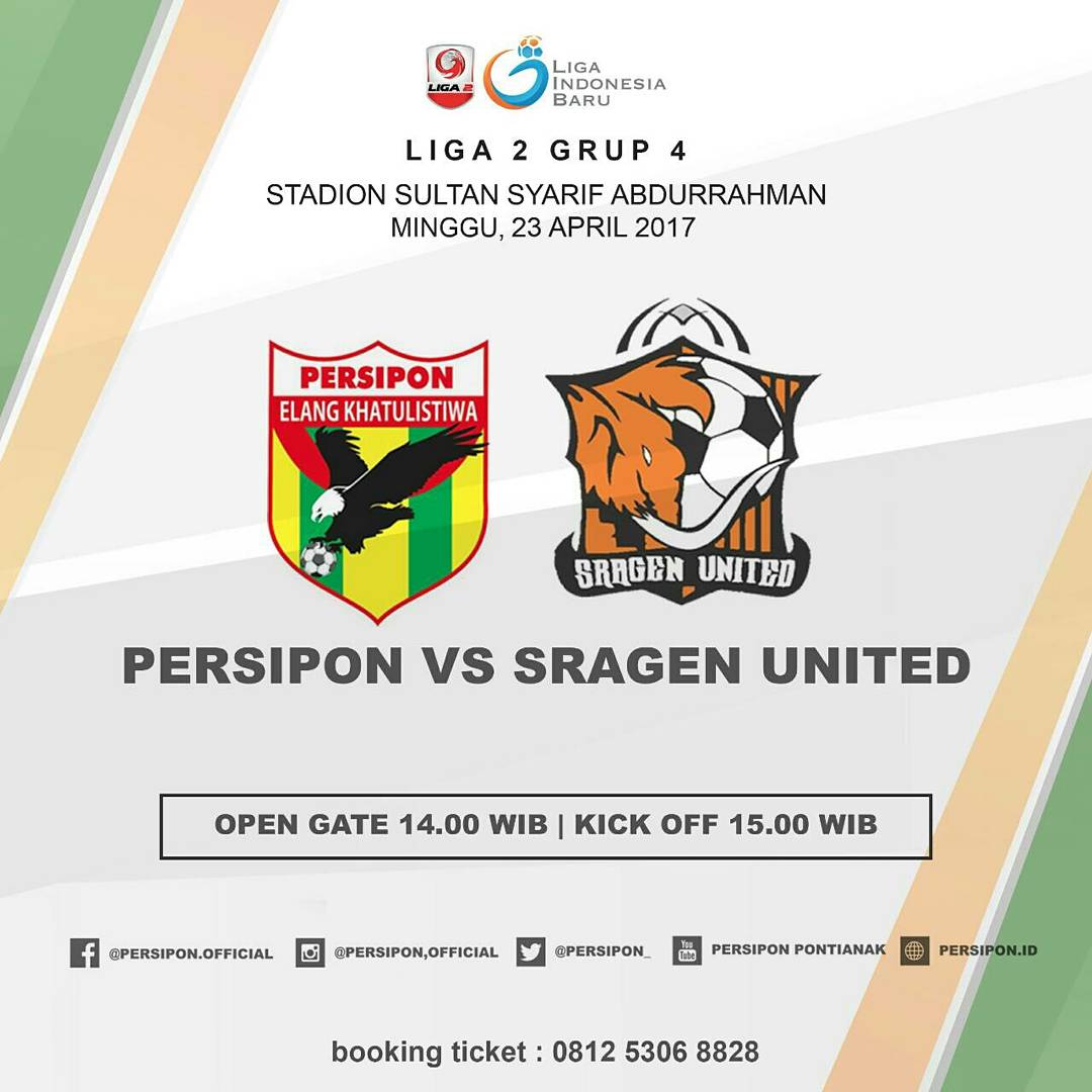 fahrurrezza's tweet photo. Yok budak budak @pontinakite dukung club kebanggan kite @persipon.official  yg bakal tanding hari minggu nanti 23 april 2017 di lapangan SSA https://t.co/2JxRTDfzg5