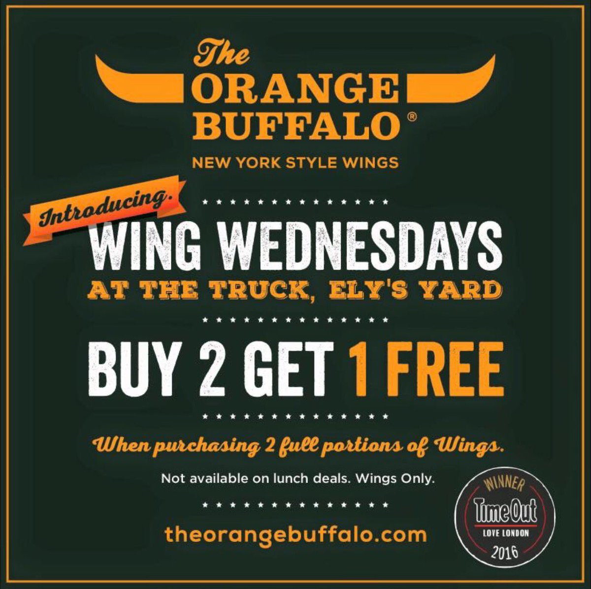 It's #wingwednesday all day today <a href="/trumanbrewery/">The Truman Brewery</a> so come down &amp; celebrate!