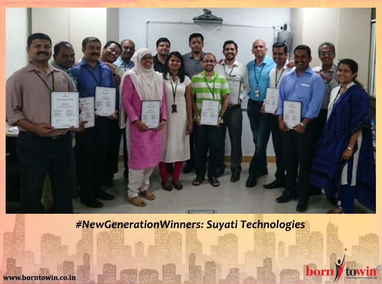 borntowinls's tweet photo. Another group of Winners from the Winning to Lead process at Suyati Technologies!
#NewGenerationWinners https://t.co/wZbWejDKYh