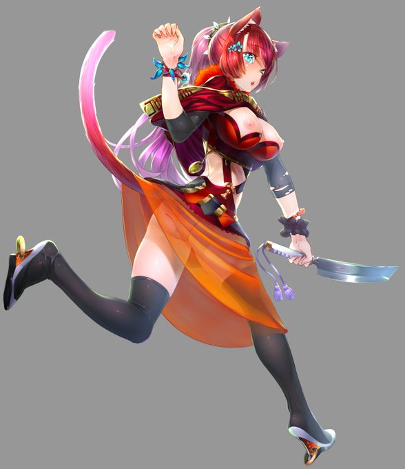 局部だけ出す服_(:3 」∠)_  と言いつつ、力の入り方が違うパンツ 