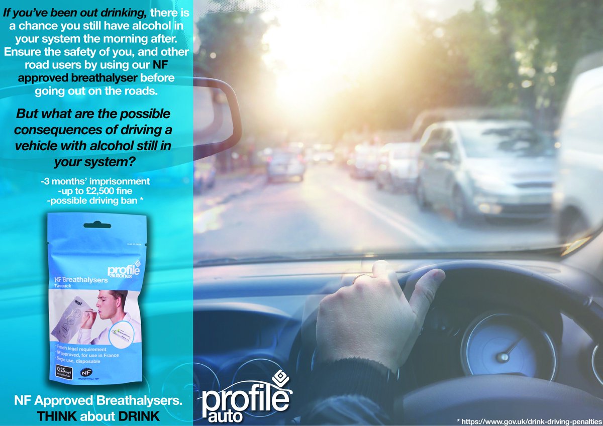One in nine #drivers who #fail a #breathe #test are #caught the #morningafter - #drinkdriving #alcohol - Buy here: bit.ly/2bhfVZE