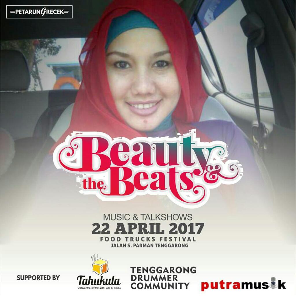 Tgr_Drums's tweet photo. Hallo guys !!
Sudah H-4 Beauty And The Beats. Sebuah event Seni dan talkshow bagi kaum Hawa
Jangan lupa merapat, SEE YOU AND DON'T MISS IT https://t.co/KAMIFiL8a7