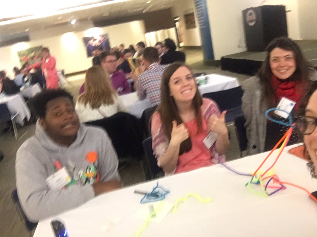 educateyinz's tweet image. Design challenge w/ Dr. Georgia Tepper @GLSDupdates. I got my start in education as a speech+debate coach w/ my friend @LisaBompi #STEM2work