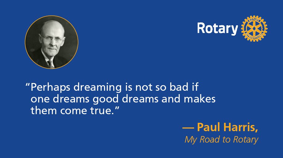 On this day in 1868, #Rotary founder Paul Harris was born. See how his words on kindness stand true today. on.rotary.org/2oOaTqN