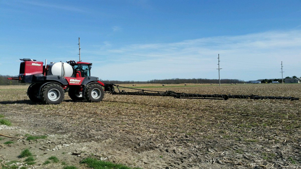 #OhioAG #PinPoint setup complete and #ReadyForSpring! #CapstanAG #MillerNitro #SupportingCustomers