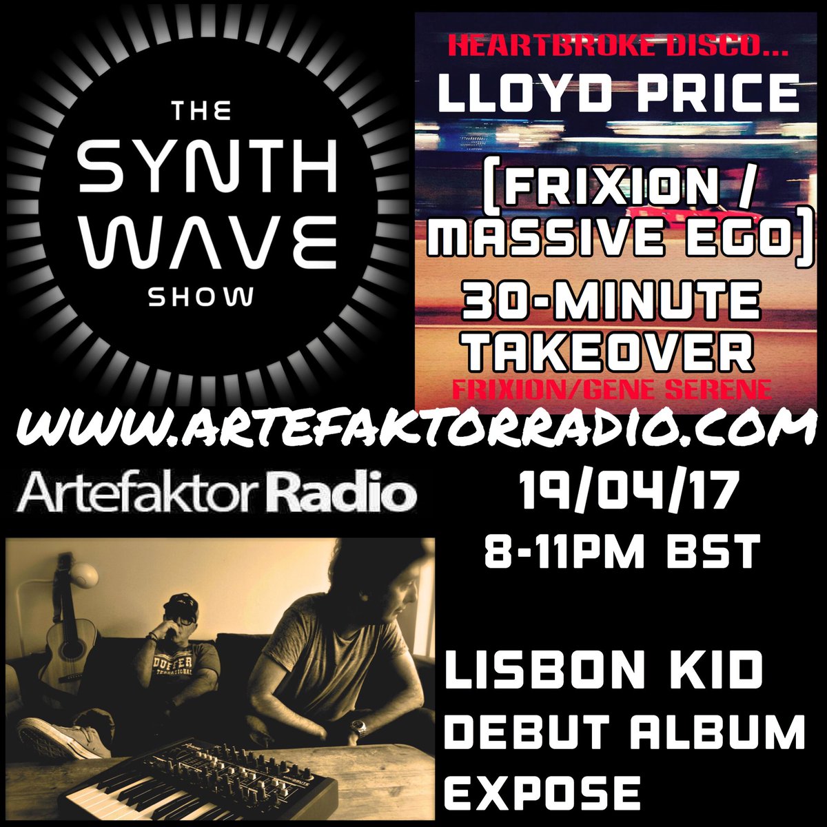 HardCellRecords's tweet image. TONIGHT 8pm BST Frixion take-over &amp;amp; Lisbon Kid exposé @lisbon_kid @WallofSoundUK @MassiveEgoBand @ruidasilva artefaktorradio.com