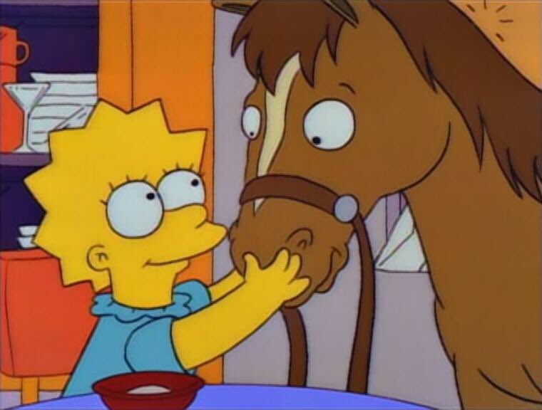 Club Aros on Twitter: "¿Quién no sabía que a Lisa Simpsons le chiflaban los  caballos? #TheSimpsonsDay #caballos #clubaros https://t.co/bLXOkN8SNA" /  Twitter