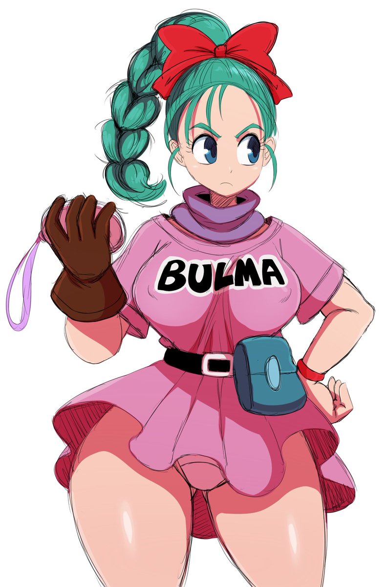 Bulma doodles.