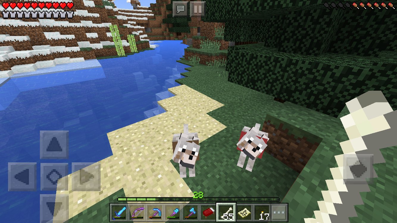 ট ইট র 瞑歌 ゲームと料理と折り紙と お犬様を拉致して 群れのリーダー 実績獲得 この実績 肉で養殖しても取れないんですよね せっかくなので途中拾っておいた茶染料で首輪着色 地味 沼拠点からタイガは近いのですが ほぼメガタイガなので犬探しは難航しま