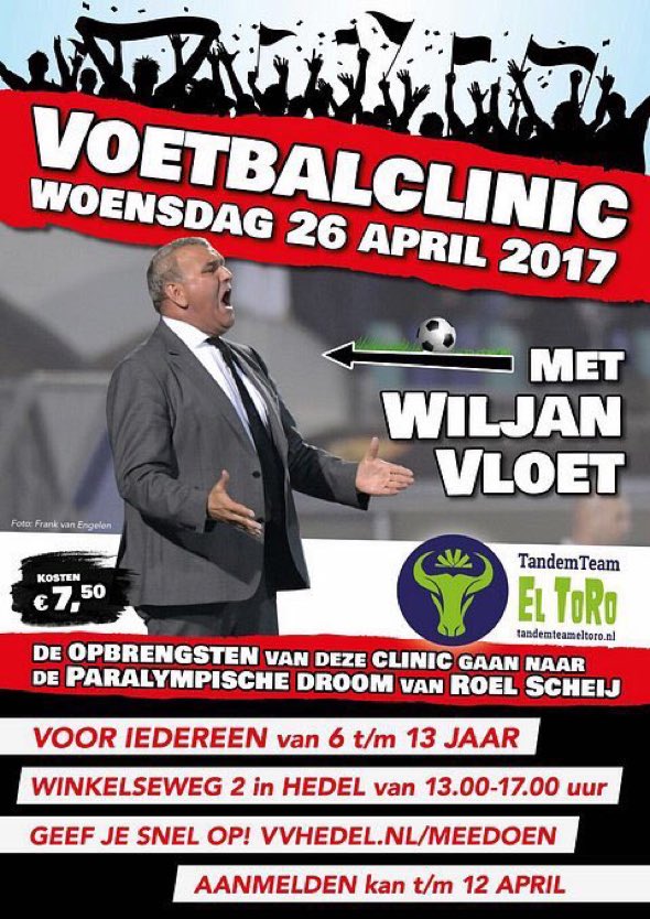 Ook de oudere jeugd t/m de A mag nu inschrijven (termijn verlengd tot 23 april)