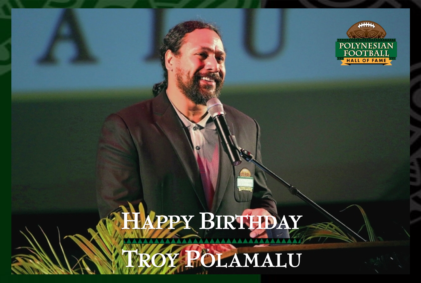 Happy birthday to Class of 2016 Inductee, Troy Polamalu!
 