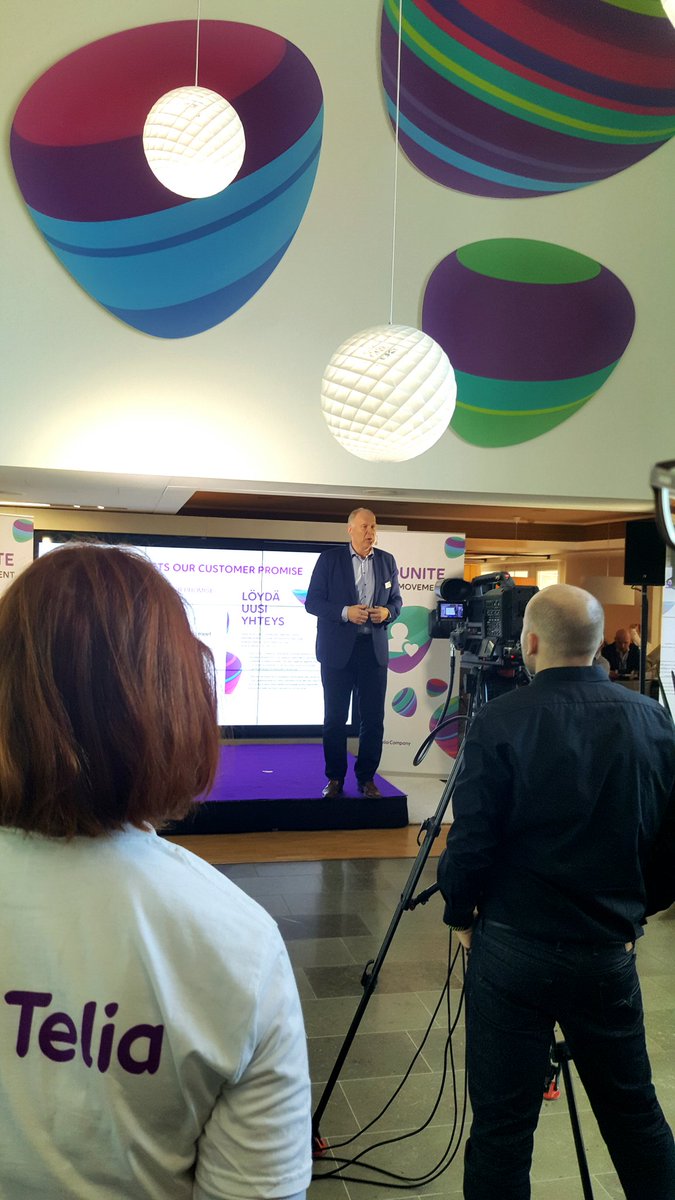 #Telia employees participate in charity work with our great partners like <a href="/pelastakaalapse/">Pelastakaa Lapset</a>, @Yrityskyla &amp; <a href="/HelsinkiMissio/">HelsinkiMissio</a>. Let's #Younite!😊