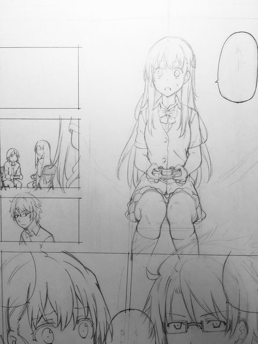 来月から作中でも衣替え予定 