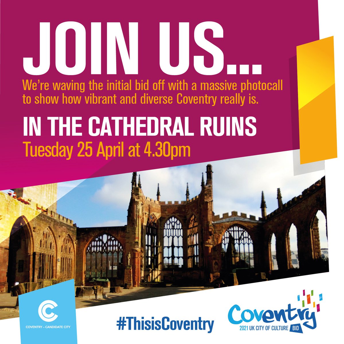 Coventry UK City of Culture 2021 tweet media