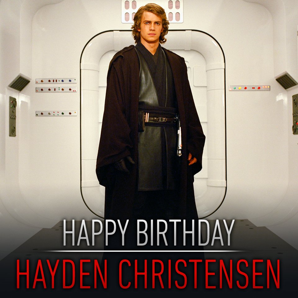Happy Birthday an Hayden Christensen! Wir wünschen alles Gute. 