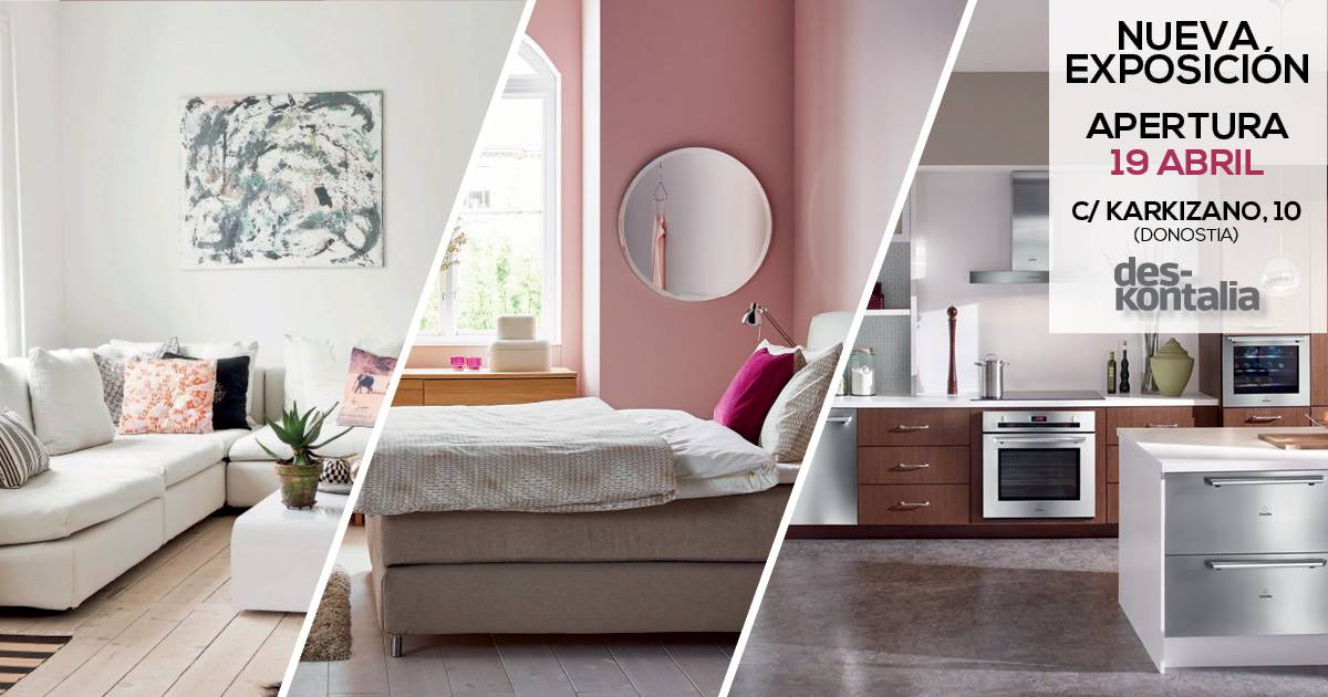 Hoy 19 de abril Inauguramos Nueva Tienda Exposición de Deskontalia bit.ly/2oKWe11